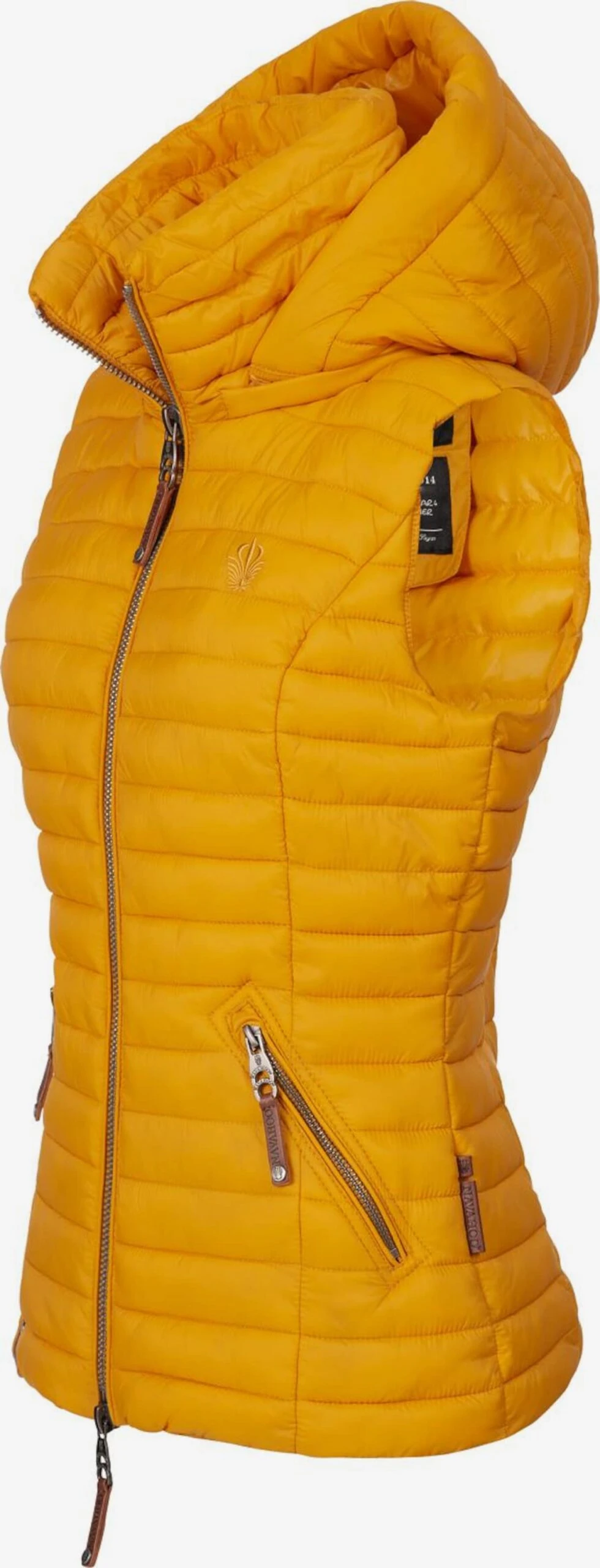 Navahoo Vestes Sans Manches Gilet Shadaa Femme Jaune Dor 3 Navahoo Vestes Sans Manches Gilet Shadaa Femme Jaune Dor – Image 3