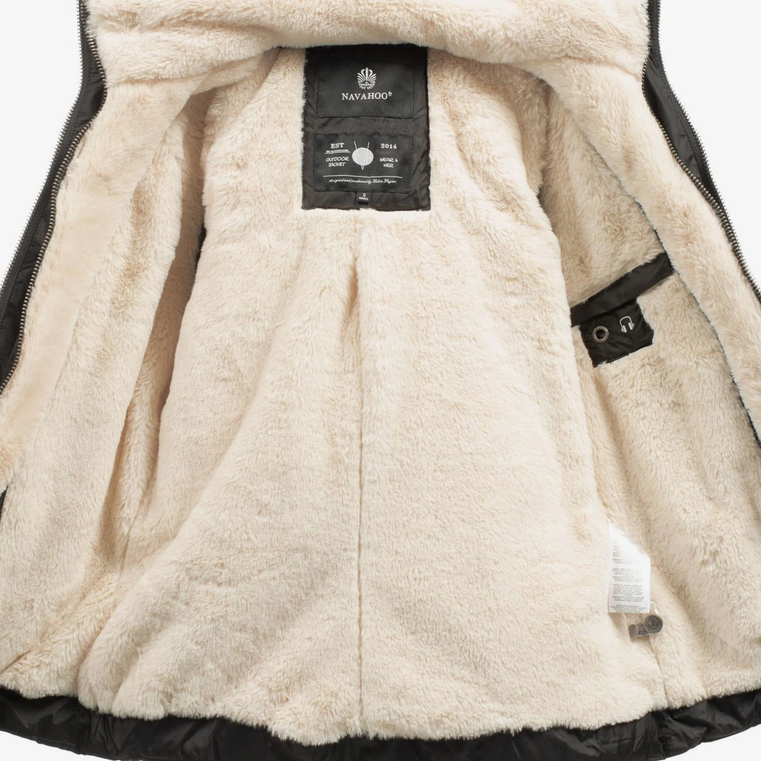 Navahoo Vestes Dhiver Veste D’hiver Megan Femme Noir 9 Navahoo Vestes Dhiver Veste D’hiver Megan Femme Noir – Image 9