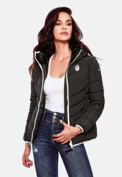 Navahoo Vestes De Mi-saison Veste Mi-saison Elva Femme Noir -Navahoo 5084fd94099361b5cf3be96d9b4e9449