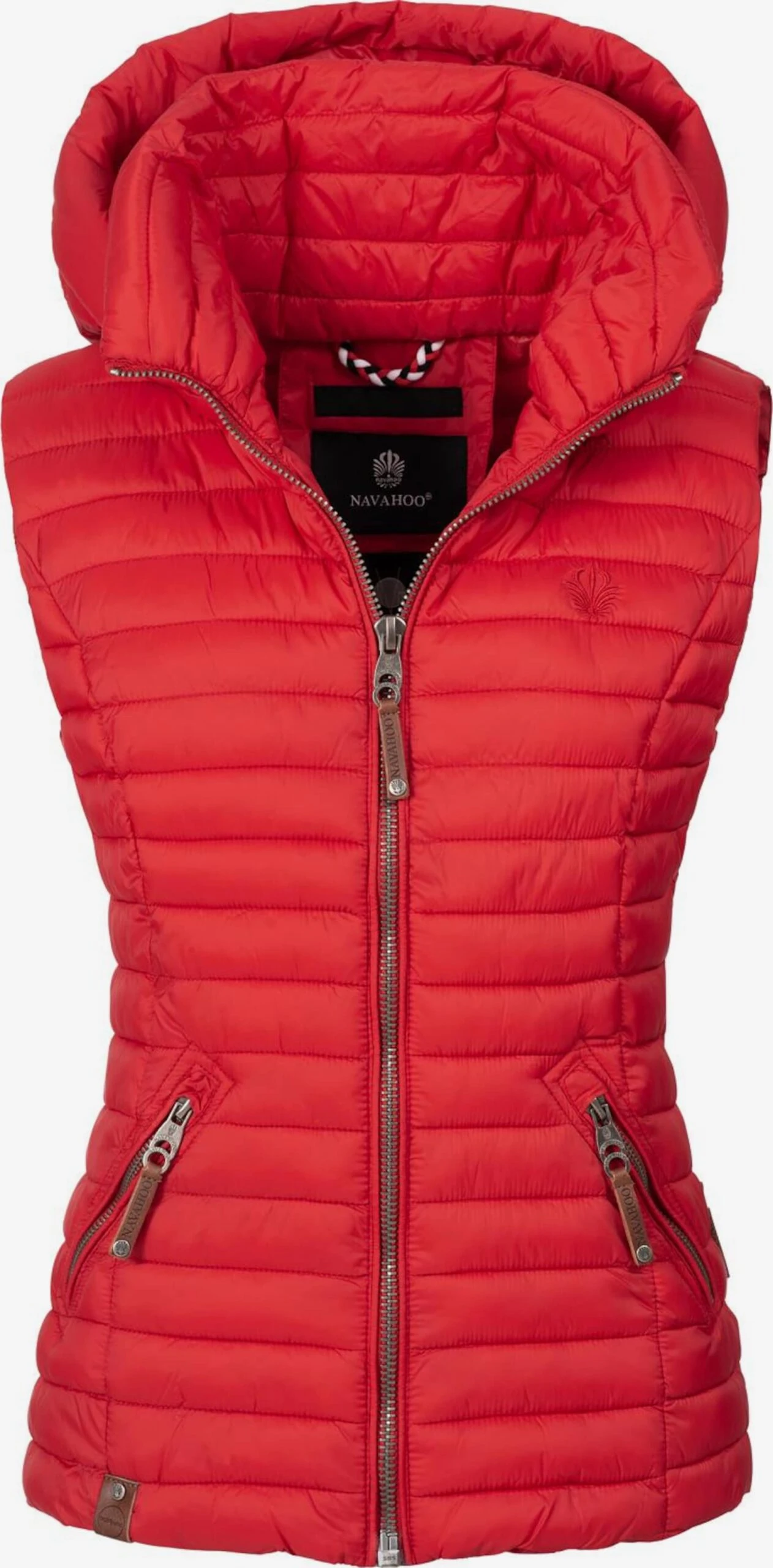 Navahoo Vestes Sans Manches Gilet Shadaa Femme Rouge 1 Navahoo Vestes Sans Manches Gilet Shadaa Femme Rouge