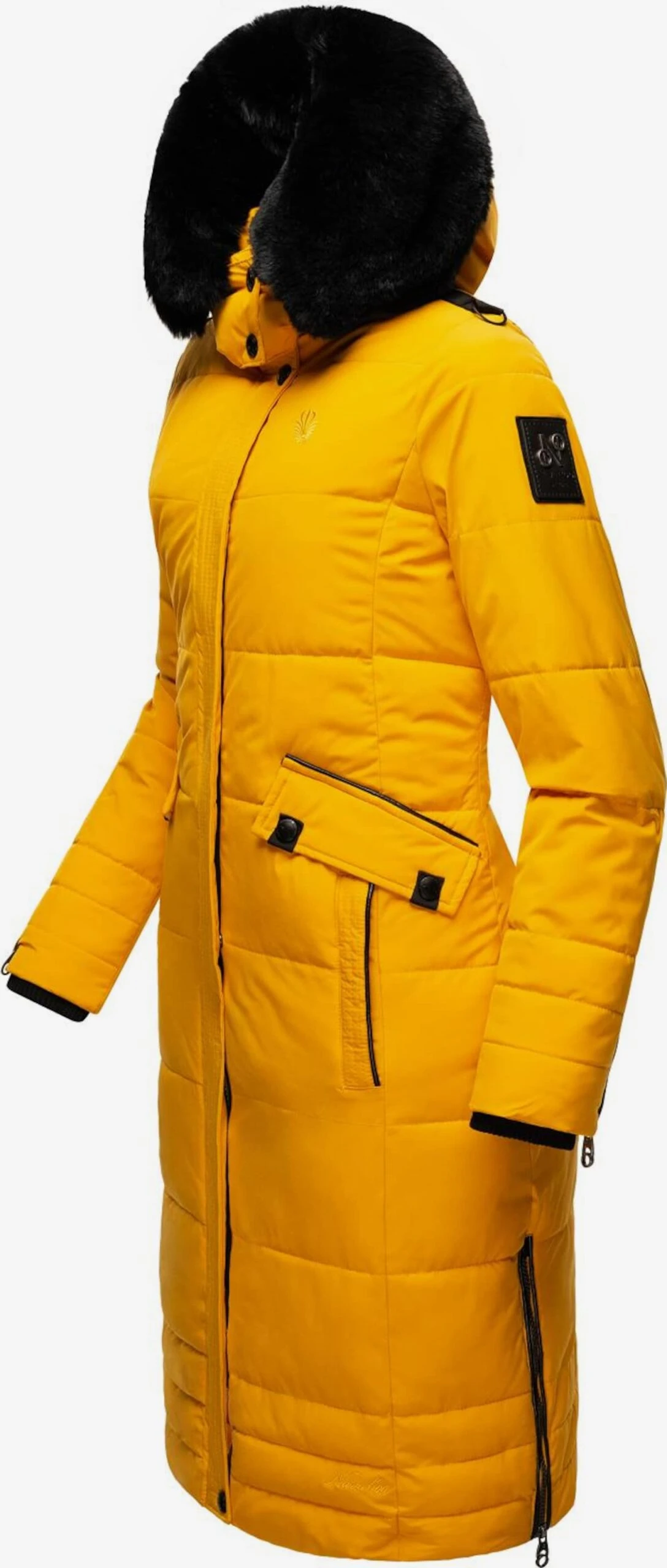 Navahoo Manteaux Dhiver Manteau D’hiver Femme Jaune 2 Navahoo Manteaux Dhiver Manteau D’hiver Femme Jaune – Image 2
