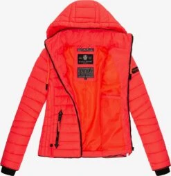 Navahoo Vestes De Mi-saison Veste Mi-saison Lulana Femme Rouge Clair -Navahoo 52cc54bdba635e1402043775efa04625