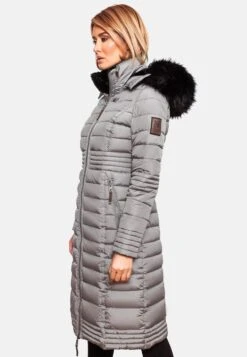 Navahoo Manteaux Dhiver Manteau D’hiver Umay Femme Gris -Navahoo 54b47b5d330341637a9cc487afd69e27
