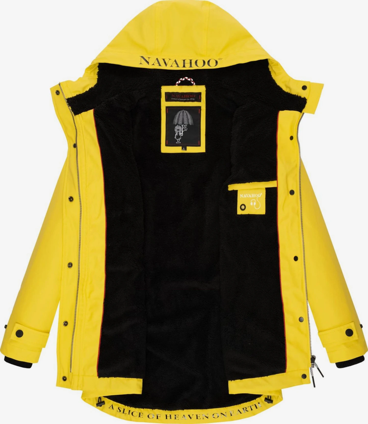 Navahoo Vestes Dhiver Veste D’hiver Lindraa Femme Jaune 4 Navahoo Vestes Dhiver Veste D’hiver Lindraa Femme Jaune – Image 4