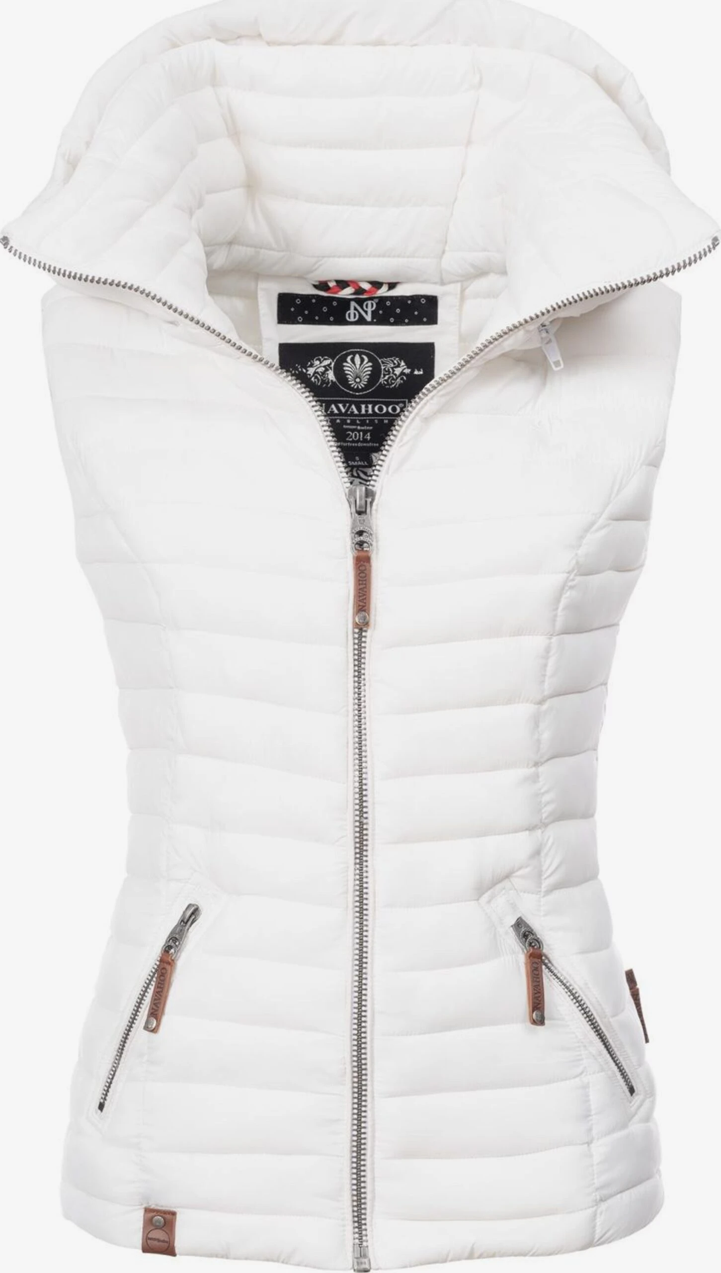 Navahoo Vestes Sans Manches Gilet Shadaa Femme Blanc 1 Navahoo Vestes Sans Manches Gilet Shadaa Femme Blanc