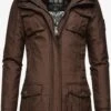 Navahoo Vestes Dextérieur Veste Fonctionnelle Tiniis Femme Brun Foncé