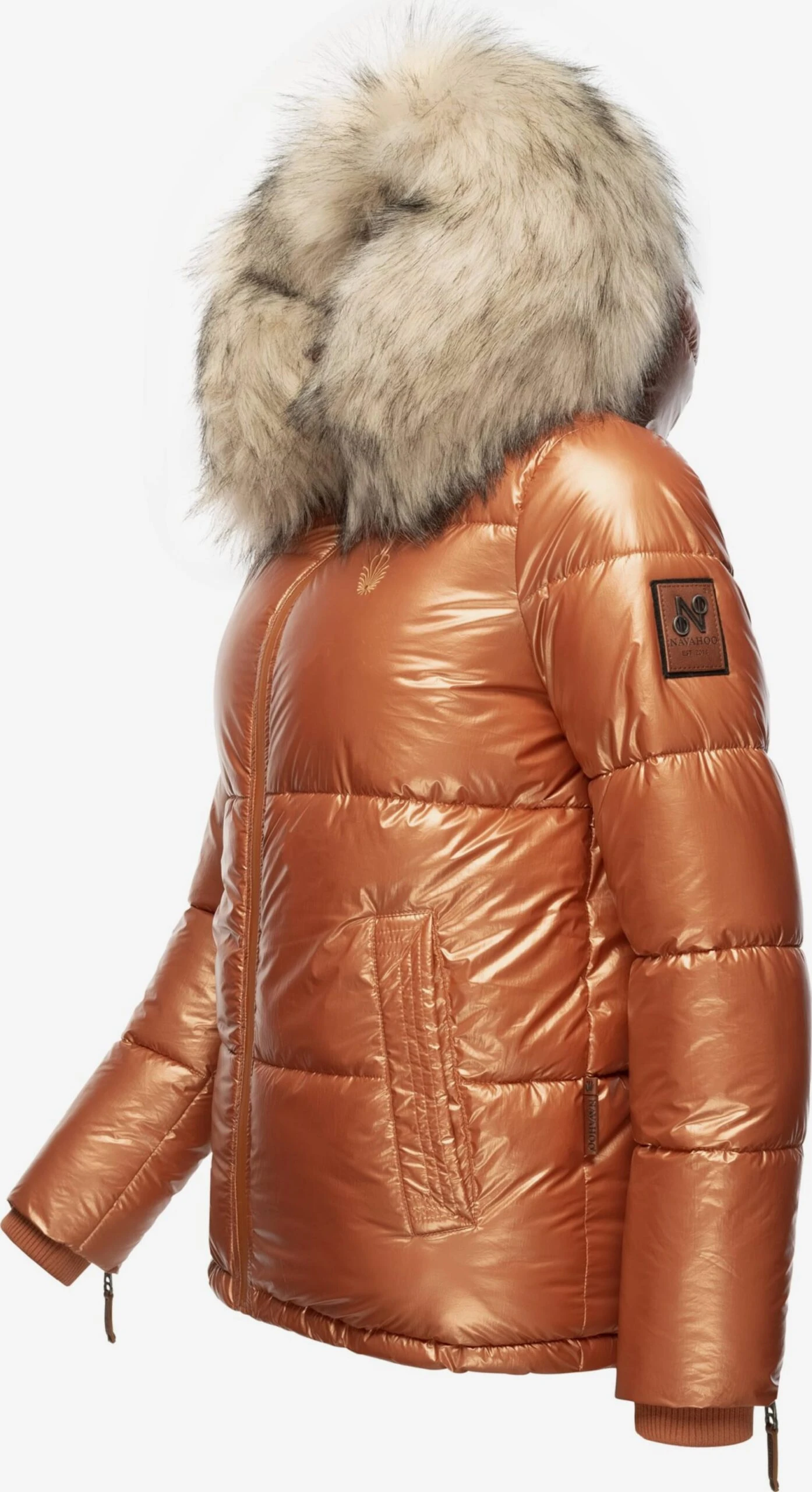 Navahoo Vestes Dhiver Veste D’hiver Tikunaa Femme Marron 2 Navahoo Vestes Dhiver Veste D’hiver Tikunaa Femme Marron – Image 2