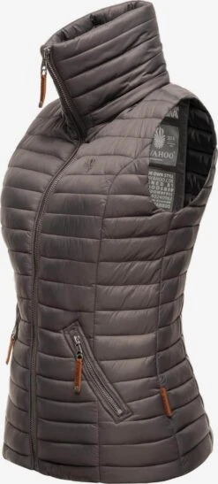 Navahoo Vestes Sans Manches Gilet Shadaa Femme Anthracite 11 Navahoo Vestes Sans Manches Gilet Shadaa Femme Anthracite -Navahoo 57eb240516dacb60b7e9b5a65d2a842b