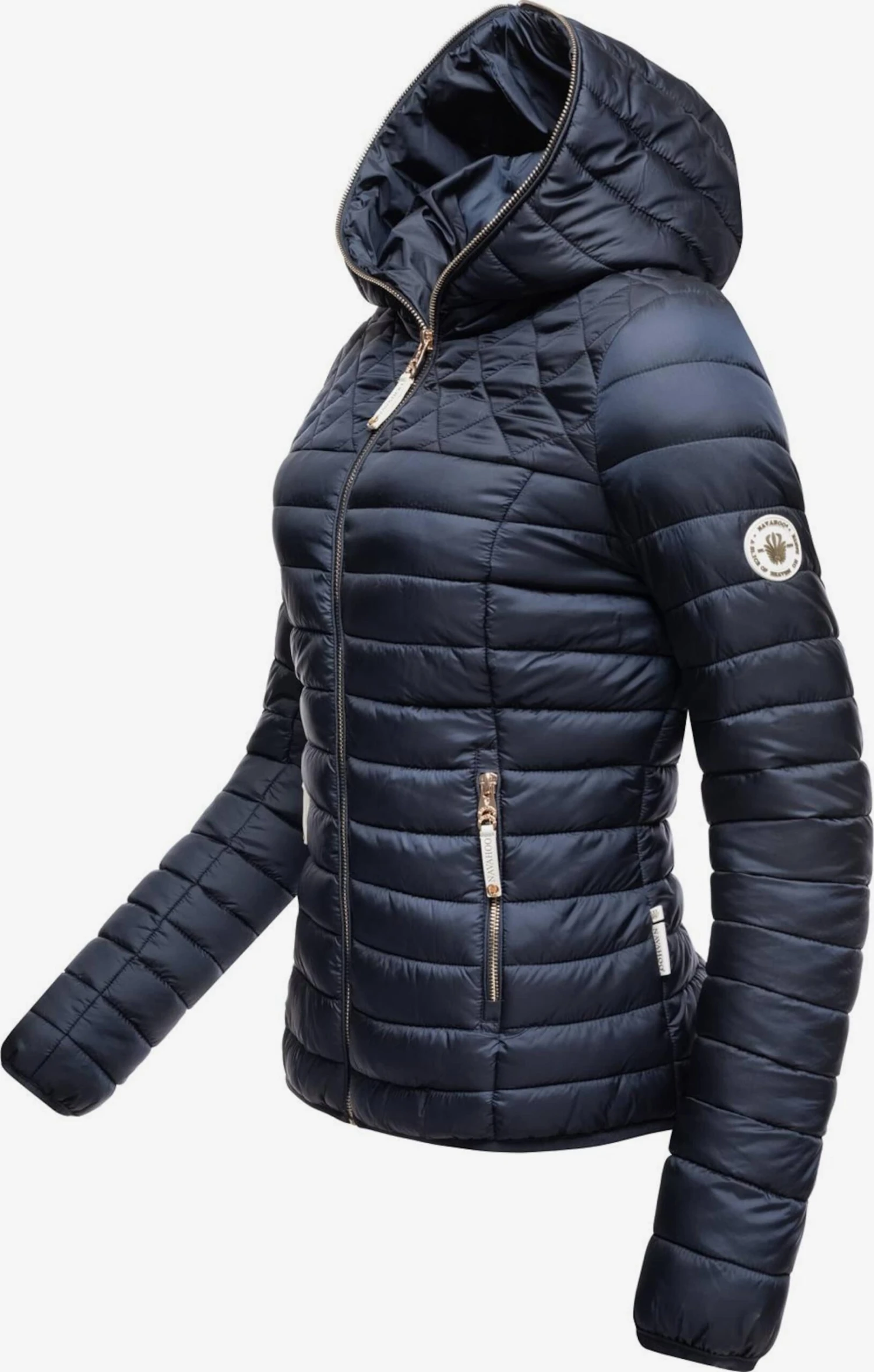 Navahoo Vestes De Mi-saison Veste Mi-saison Ich Bin Hübsch Femme Bleu Nuit 2 Navahoo Vestes De Mi-saison Veste Mi-saison Ich Bin Hübsch Femme Bleu Nuit – Image 2