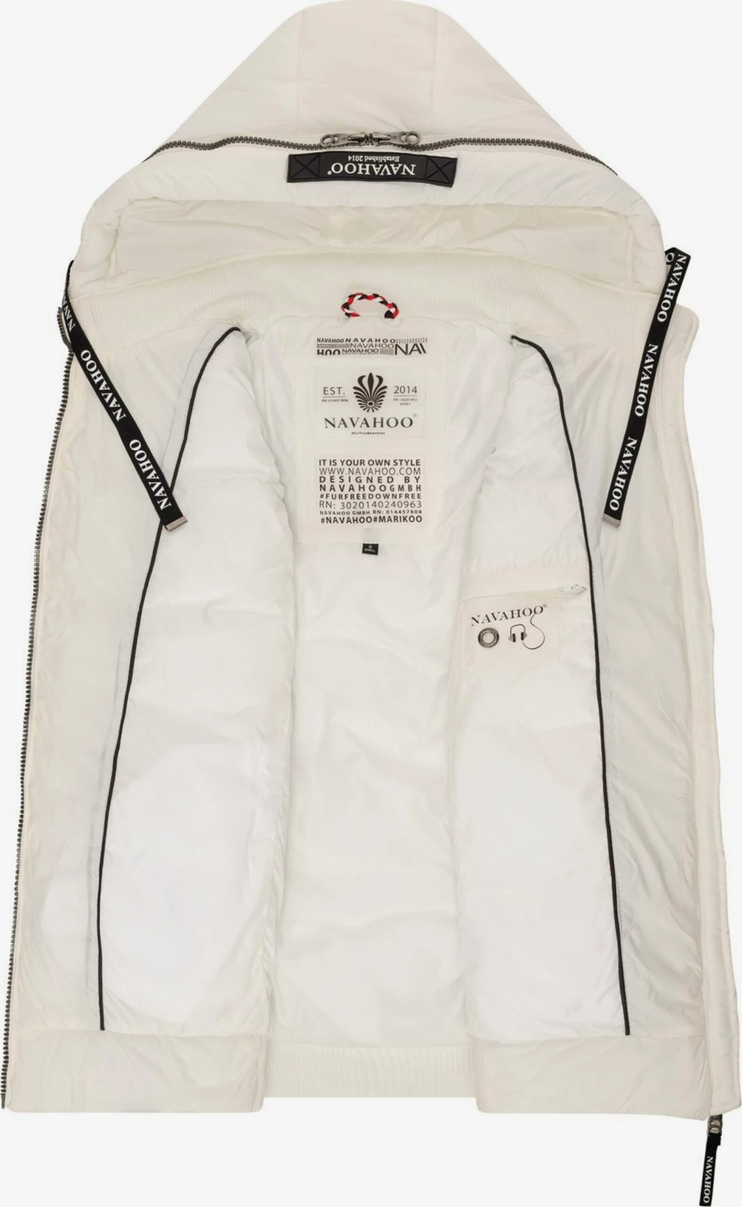 Navahoo Vestes Sans Manches Gilet Kassidy Femme Blanc Cassé 4 Navahoo Vestes Sans Manches Gilet Kassidy Femme Blanc Cassé – Image 4