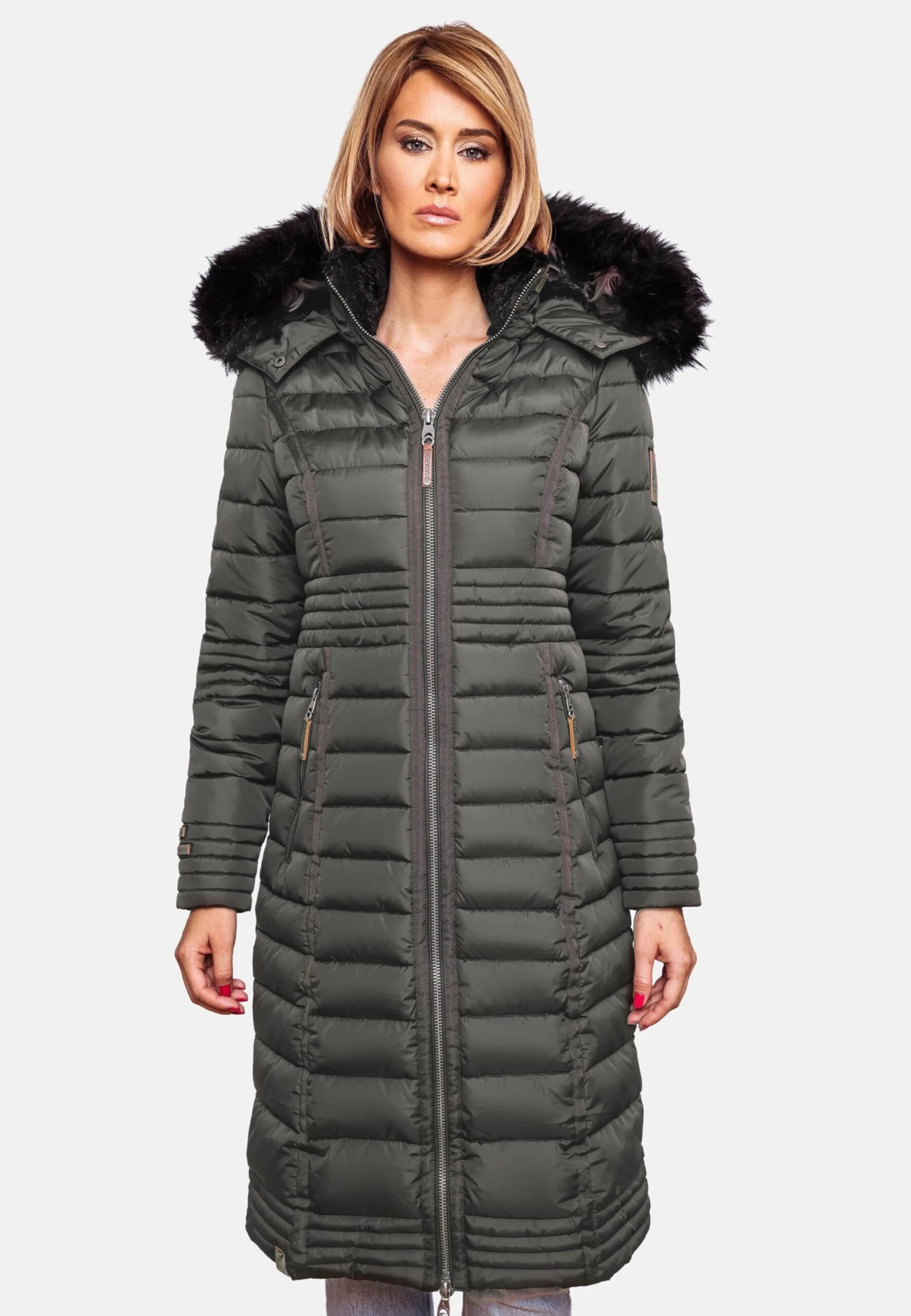 Navahoo Manteaux Dhiver Manteau D’hiver Umay Femme Taupe 5 Navahoo Manteaux Dhiver Manteau D’hiver Umay Femme Taupe – Image 5