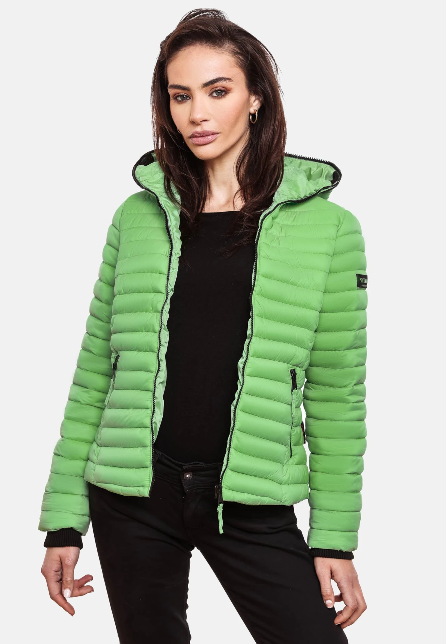 Navahoo Vestes De Mi-saison Veste Mi-saison Kimuk Femme Vert Clair 8 Navahoo Vestes De Mi-saison Veste Mi-saison Kimuk Femme Vert Clair – Image 8