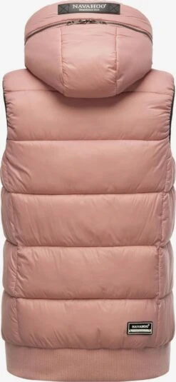 Navahoo Vestes Sans Manches Gilet Kassidy Femme Rose Ancienne -Navahoo 5c61d7477fc3c34777d27aabef1860de