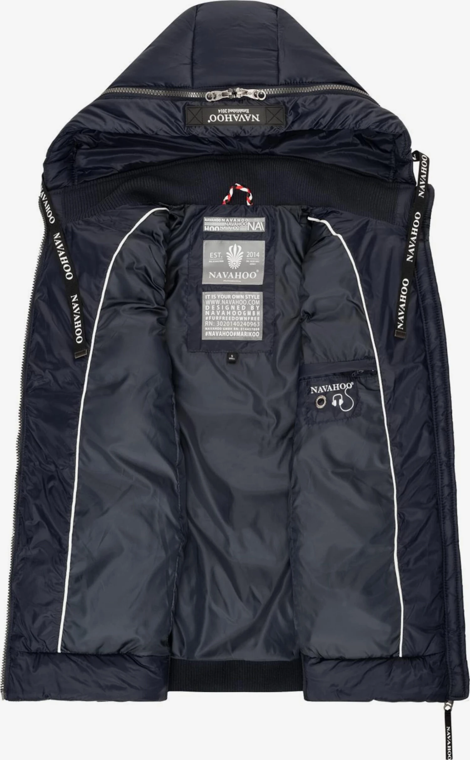 Navahoo Vestes Sans Manches Gilet Kassidy Femme Bleu Marine 6 Navahoo Vestes Sans Manches Gilet Kassidy Femme Bleu Marine – Image 6