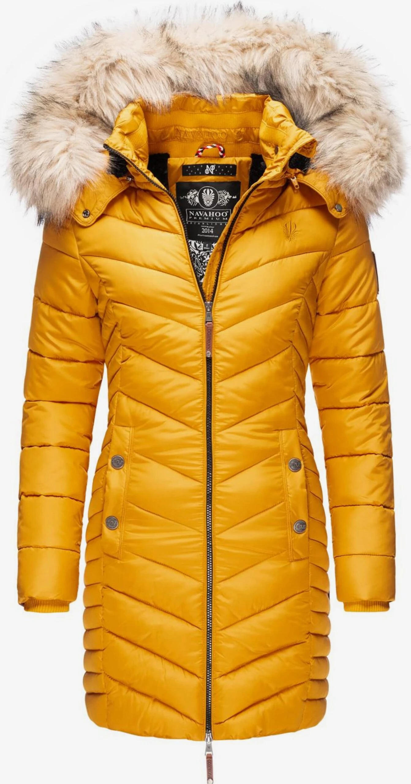 Navahoo Manteaux Dhiver Manteau D’hiver Nimalaa Femme Jaune Dor 1 Navahoo Manteaux Dhiver Manteau D’hiver Nimalaa Femme Jaune Dor