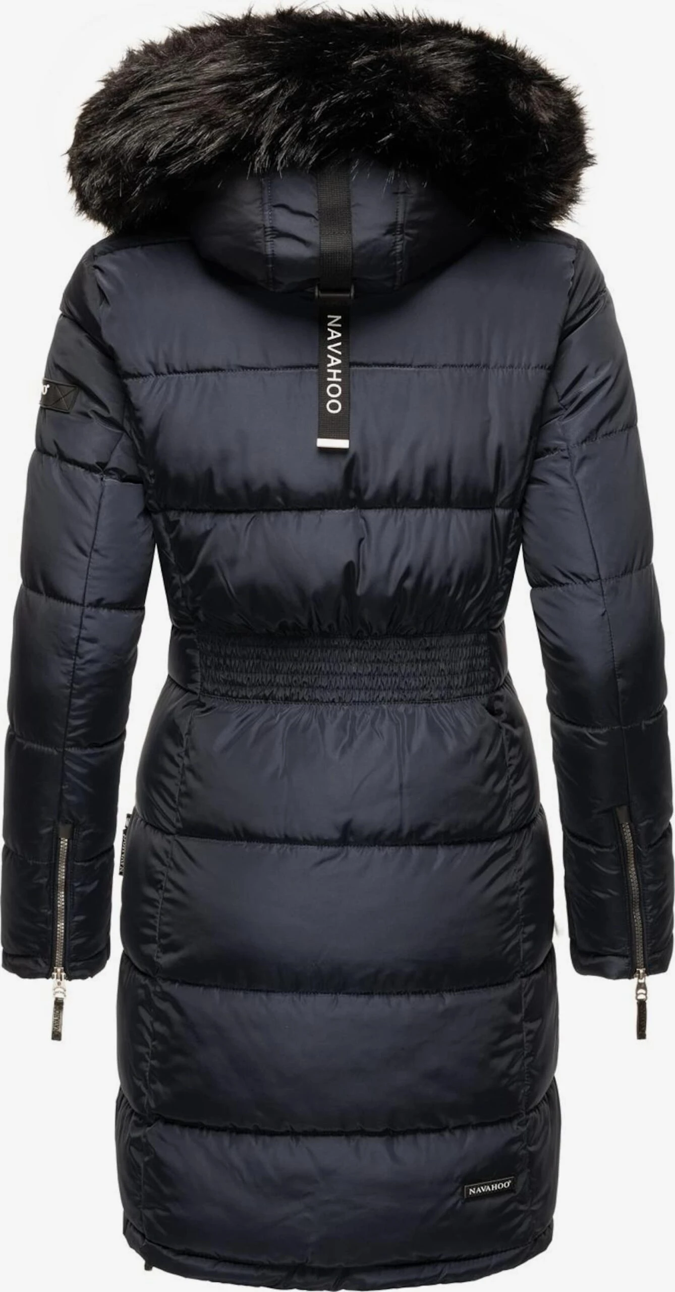 Navahoo Manteaux Dhiver Manteau D’hiver Sinja Femme Bleu Marine 3 Navahoo Manteaux Dhiver Manteau D’hiver Sinja Femme Bleu Marine – Image 3