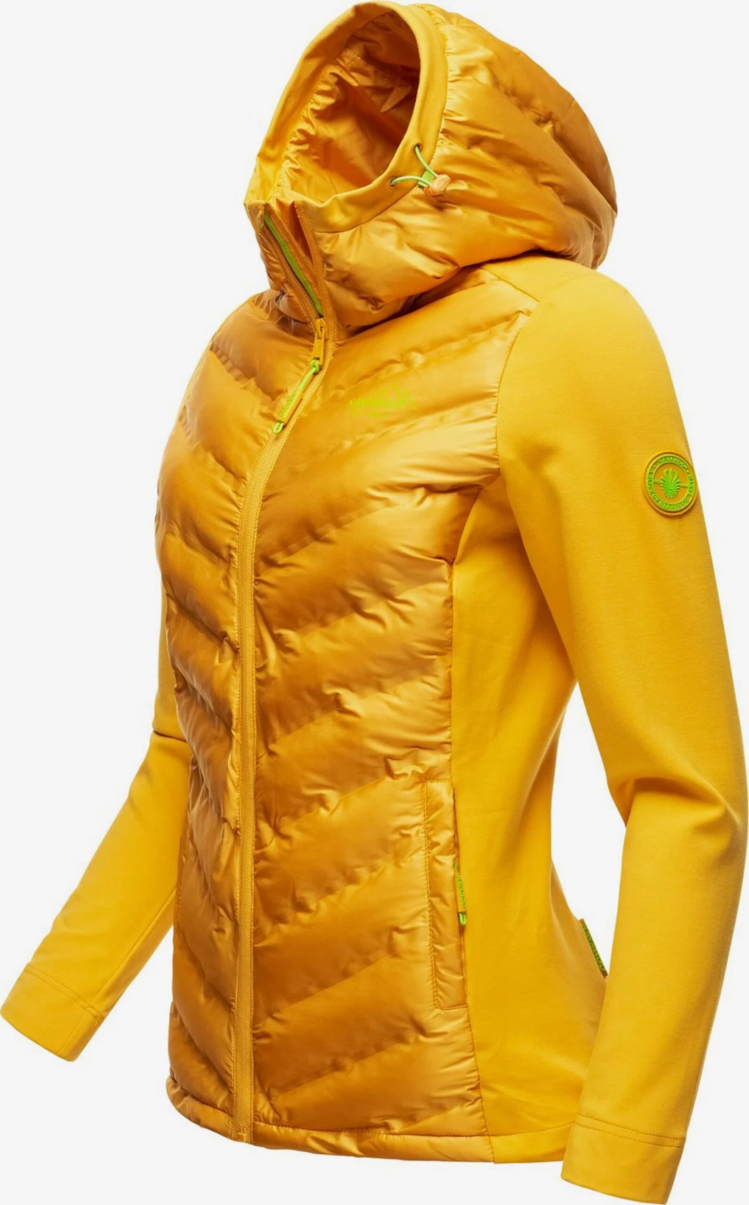 Navahoo Vestes De Mi-saison Veste Mi-saison Nimm Mich Mit Femme Jaune 2 Navahoo Vestes De Mi-saison Veste Mi-saison Nimm Mich Mit Femme Jaune – Image 2