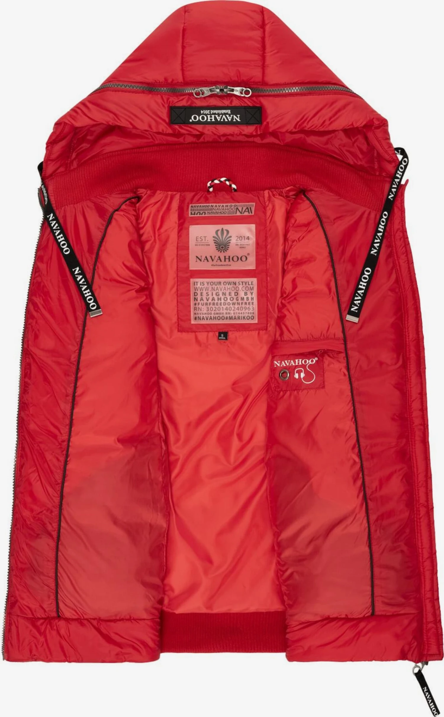 Navahoo Vestes Sans Manches Gilet Kassidy Femme Rouge 5 Navahoo Vestes Sans Manches Gilet Kassidy Femme Rouge – Image 5