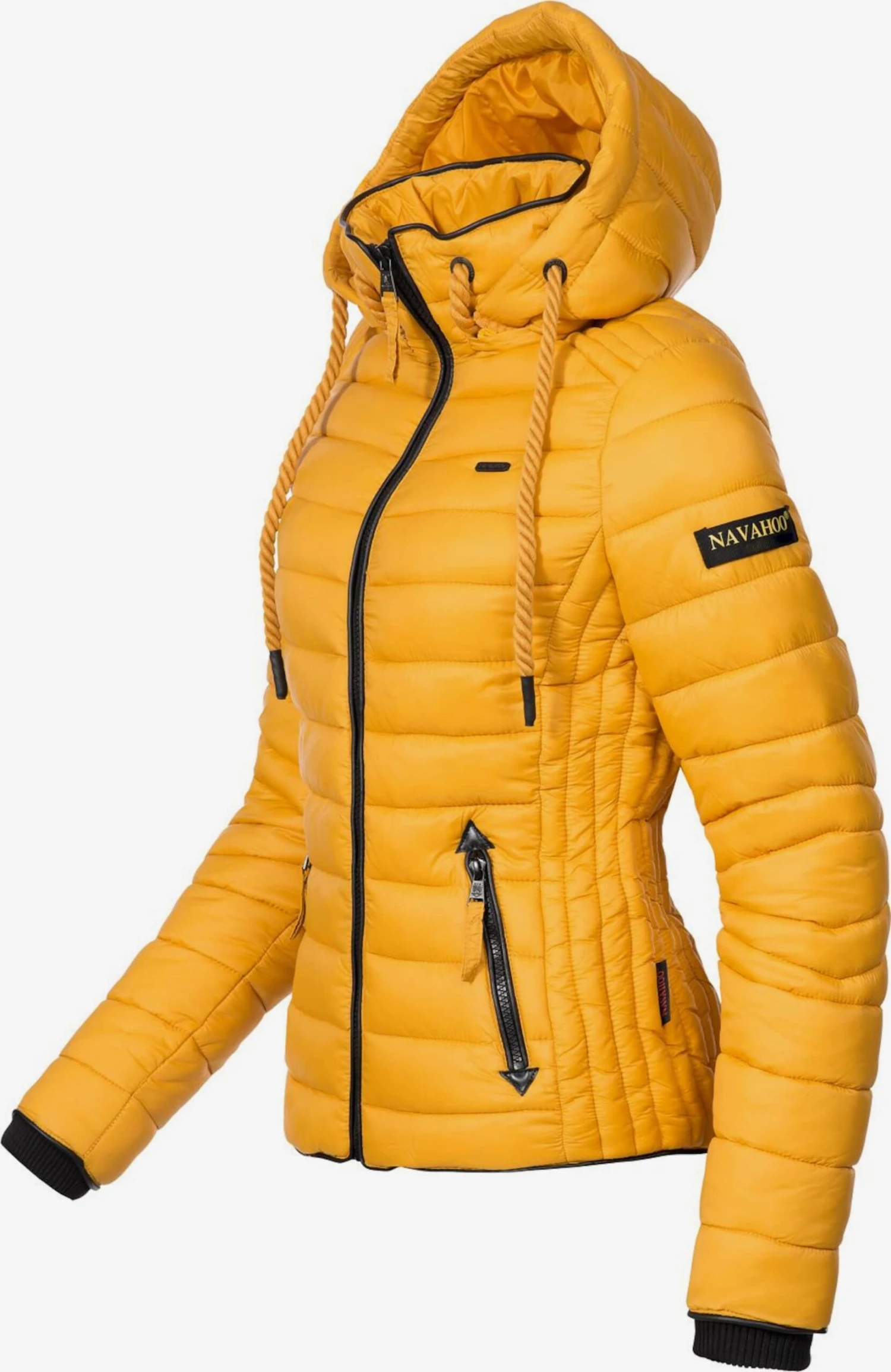 Navahoo Vestes De Mi-saison Veste Mi-saison Lulana Femme Jaune 3 Navahoo Vestes De Mi-saison Veste Mi-saison Lulana Femme Jaune – Image 3