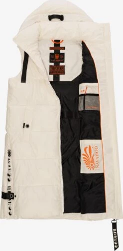 Navahoo Vestes Sans Manches Gilet Femme Blanc -Navahoo 6444730eaae7cb87b55bb5666ead1b95