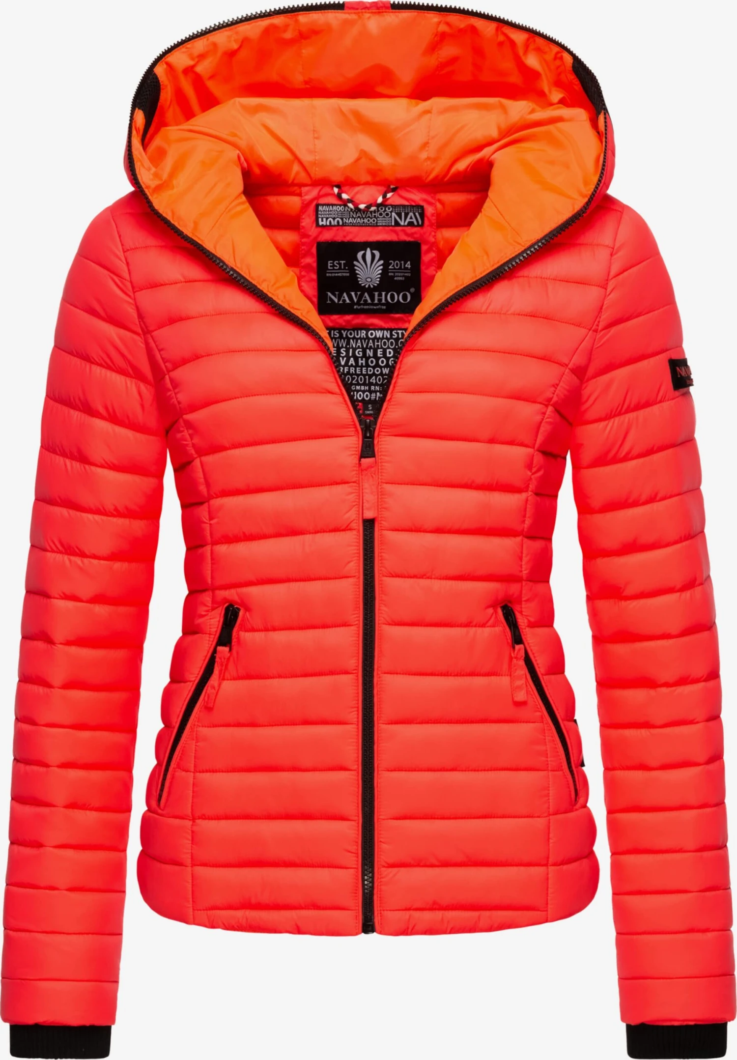 Navahoo Vestes De Mi-saison Veste Mi-saison Kimuk Femme Orange Fluo 1 Navahoo Vestes De Mi-saison Veste Mi-saison Kimuk Femme Orange Fluo