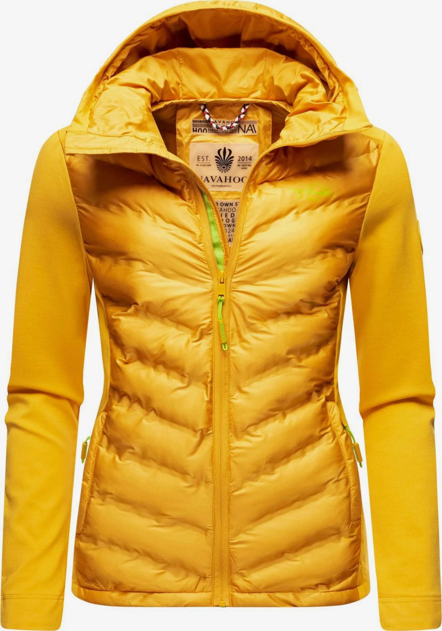 Navahoo Vestes De Mi-saison Veste Mi-saison Nimm Mich Mit Femme Jaune 1 Navahoo Vestes De Mi-saison Veste Mi-saison Nimm Mich Mit Femme Jaune