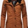 Navahoo Vestes Dhiver Veste D’hiver Lindraa Femme Rouille