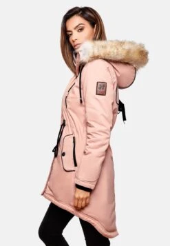 Navahoo Parkas Parka D’hiver Bombii Femme Rose -Navahoo 6b97ca1cf7515baf0863cbeff13faf21