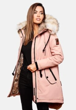 Navahoo Parkas Parka D’hiver Bombii Femme Rose -Navahoo 6bbe33505396d3cb7518958ecbe24a4c