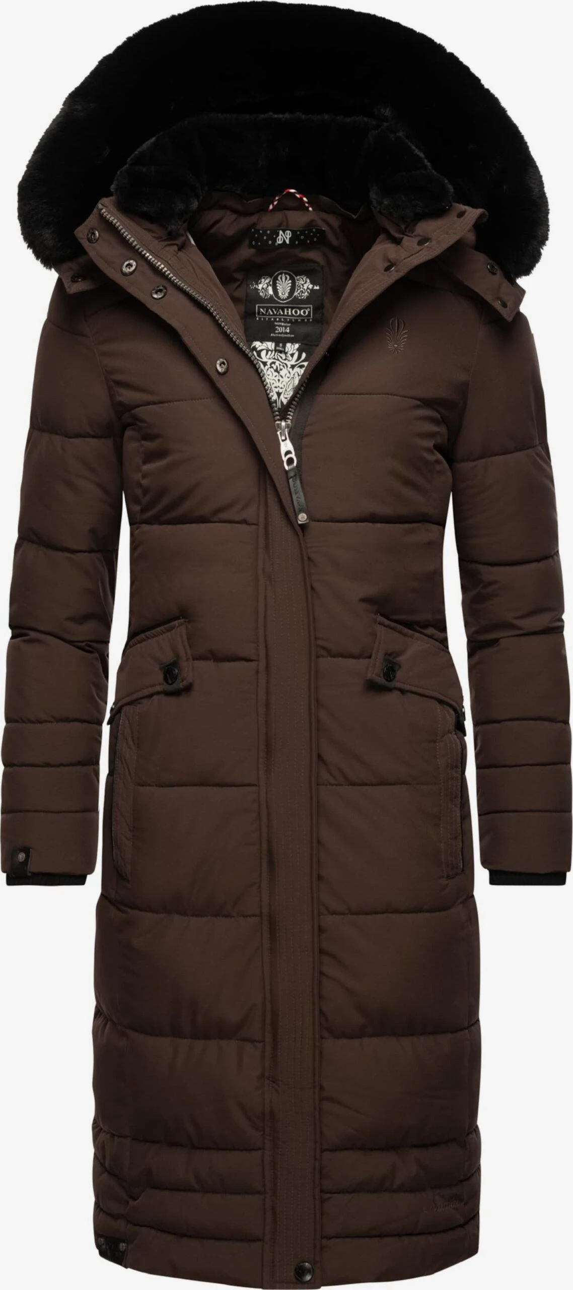 Navahoo Manteaux Dhiver Manteau D’hiver Fahmiyaa Femme Brun Foncé 1 Navahoo Manteaux Dhiver Manteau D’hiver Fahmiyaa Femme Brun Foncé