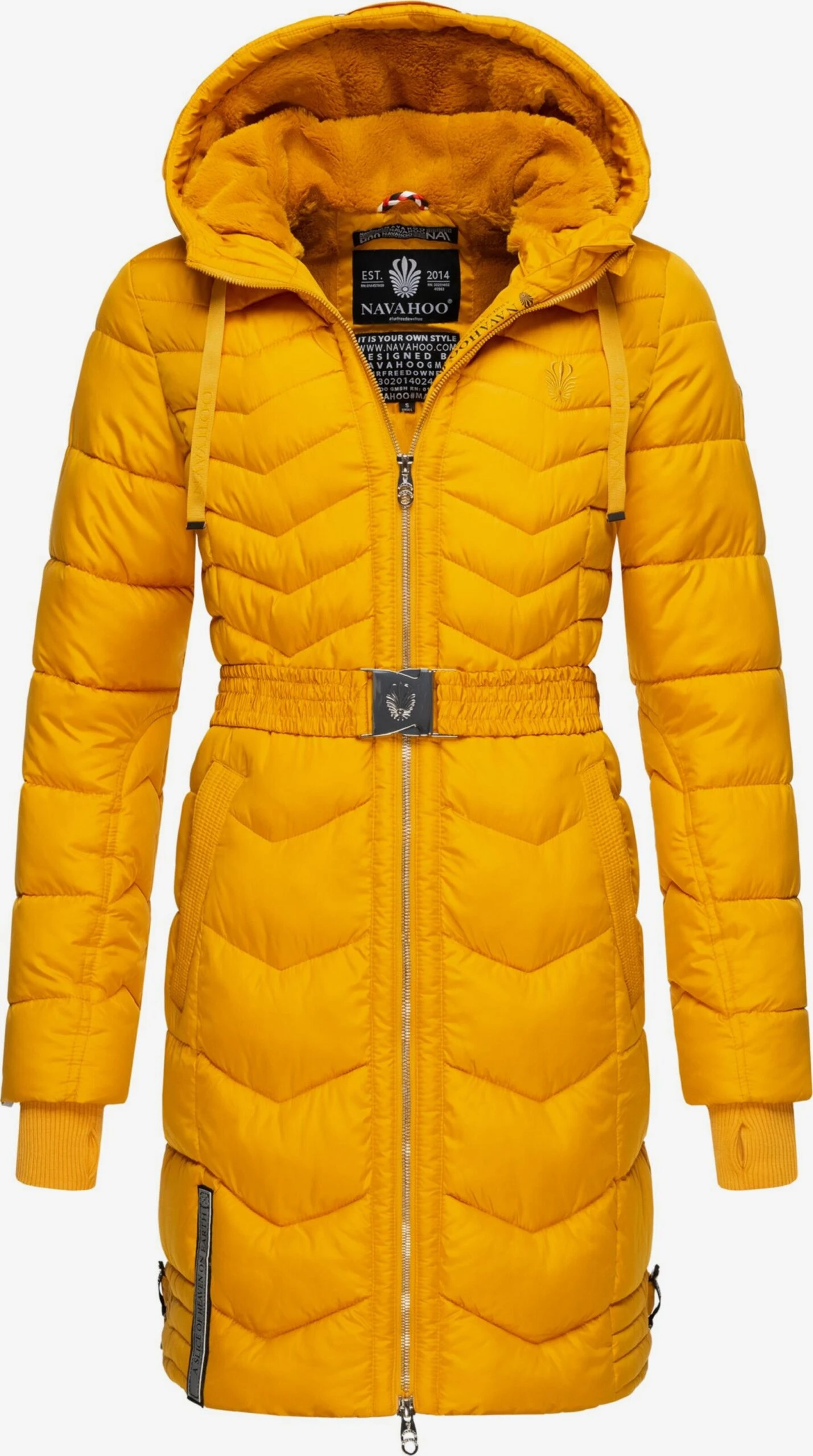 Navahoo Manteaux Dhiver Manteau D’hiver Alpenveilchen Femme Jaune Dor 4 Navahoo Manteaux Dhiver Manteau D’hiver Alpenveilchen Femme Jaune Dor – Image 4