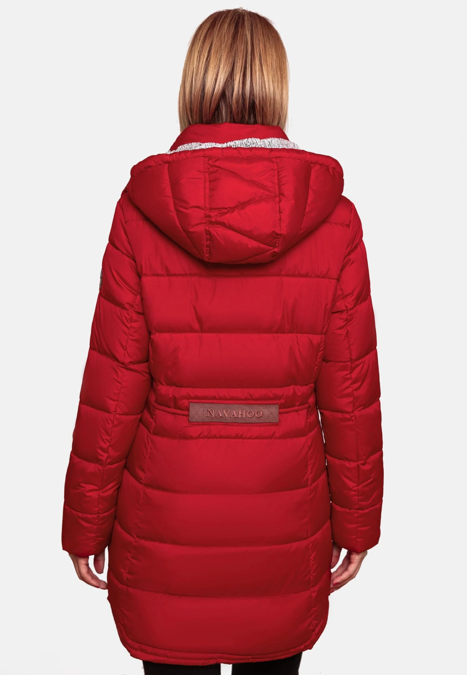 Navahoo Manteaux Dhiver Manteau D’hiver Dalie Femme Rouge 8 Navahoo Manteaux Dhiver Manteau D’hiver Dalie Femme Rouge – Image 8