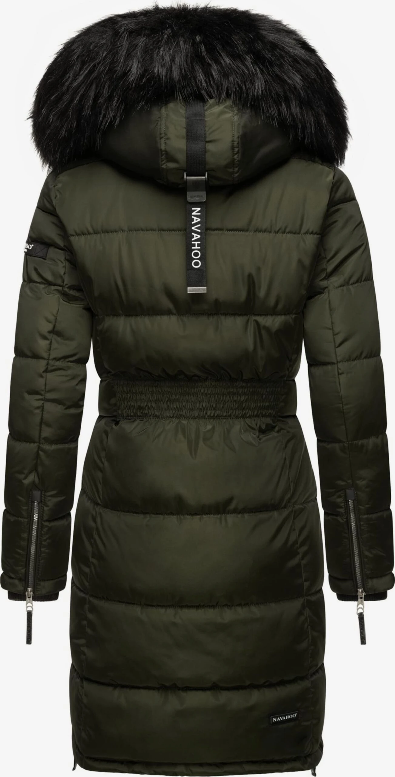 Navahoo Manteaux Dhiver Manteau D’hiver Sinja Femme Olive 3 Navahoo Manteaux Dhiver Manteau D’hiver Sinja Femme Olive – Image 3