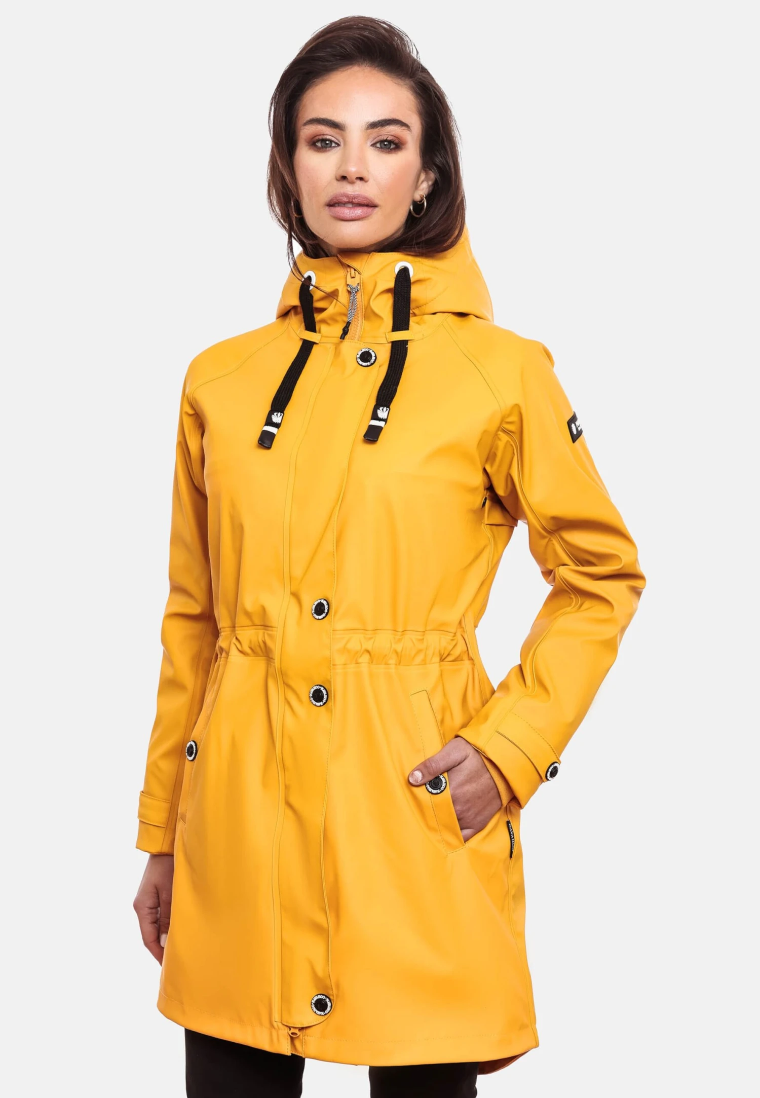 Navahoo Manteaux De Pluie Manteau Fonctionnel Rainy Flower Femme Miel 6 Navahoo Manteaux De Pluie Manteau Fonctionnel Rainy Flower Femme Miel – Image 6