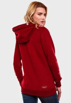 Navahoo Sweats à Capuche Sweat-shirt Zauberelfe Femme Bordeaux -Navahoo 740d9dada4ab9ff78401c0003581adbe