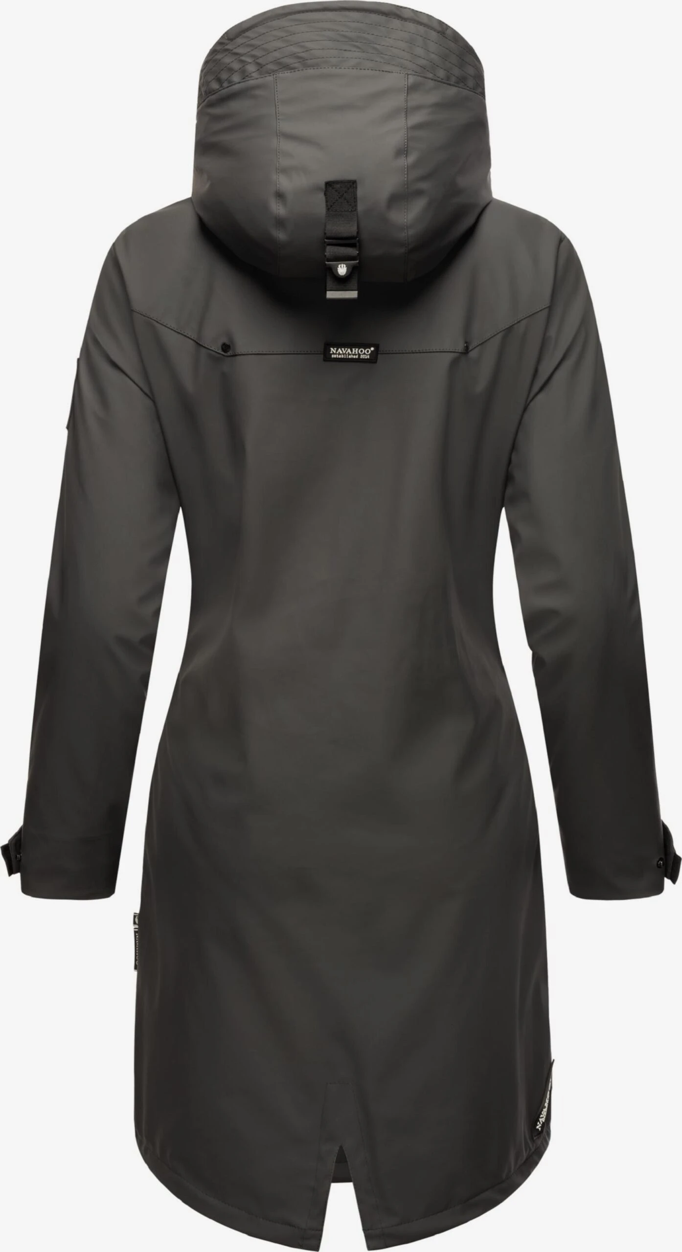 Navahoo Manteaux De Pluie Manteau Mi-saison Schötchen Femme Anthracite 3 Navahoo Manteaux De Pluie Manteau Mi-saison Schötchen Femme Anthracite – Image 3