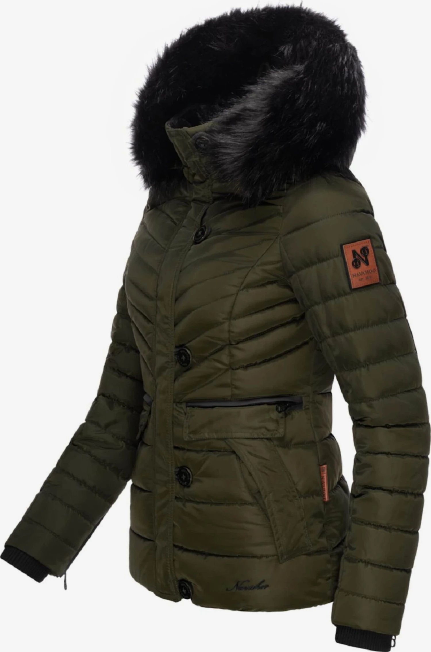 Navahoo Vestes Dhiver Veste D’hiver Wisteriaa Femme Olive 2 Navahoo Vestes Dhiver Veste D’hiver Wisteriaa Femme Olive – Image 2