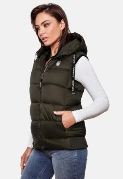Navahoo Vestes Sans Manches Gilet Kassidy Femme Kaki 18 Navahoo Vestes Sans Manches Gilet Kassidy Femme Kaki -Navahoo 7566a19a62cdf2010bbf8b7e267ac424