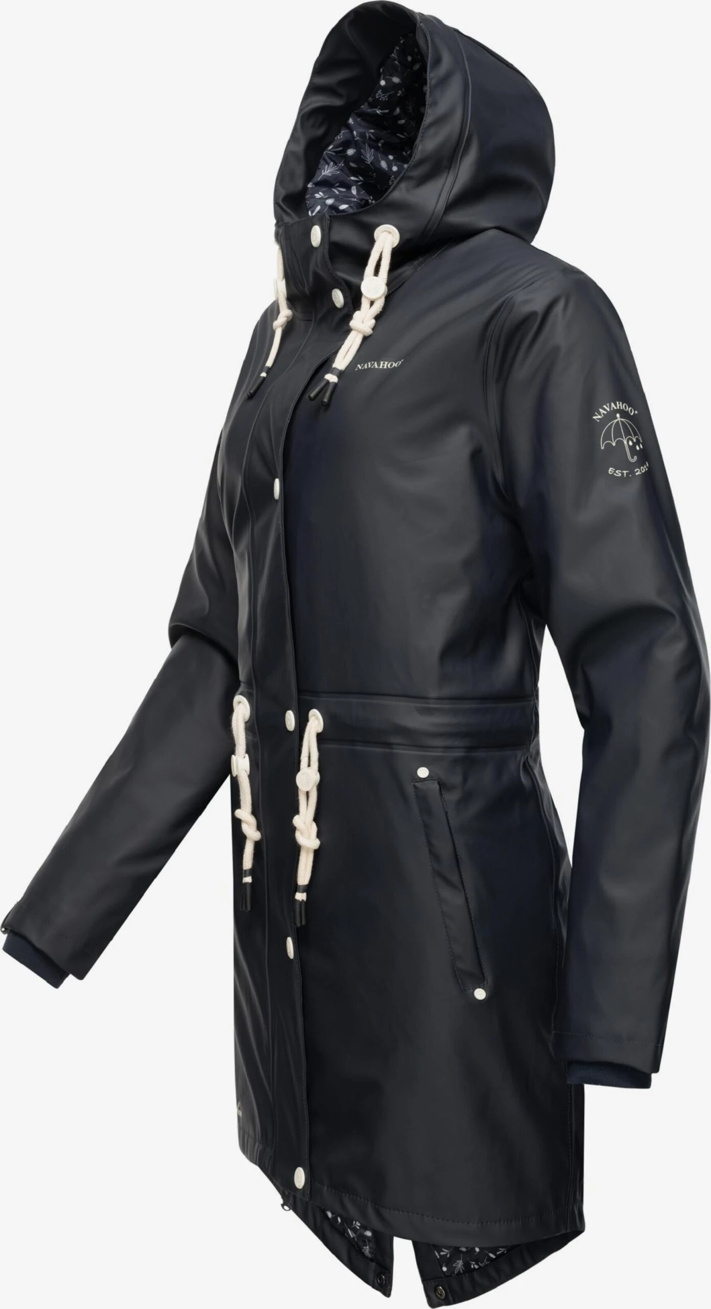 Navahoo Vestes Dextérieur Veste Fonctionnelle Flower Of Ocean Femme Bleu Marine 2 Navahoo Vestes Dextérieur Veste Fonctionnelle Flower Of Ocean Femme Bleu Marine – Image 2