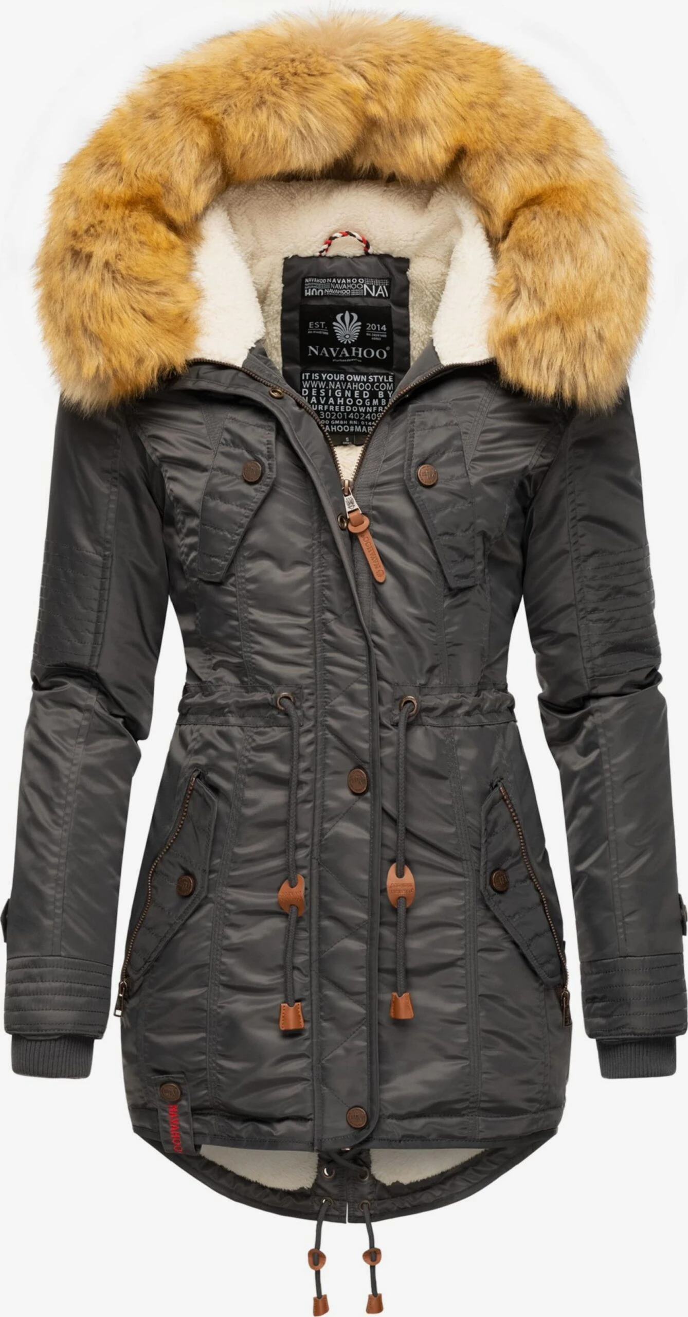 Navahoo Parkas Parka D’hiver La Viva Femme Anthracite