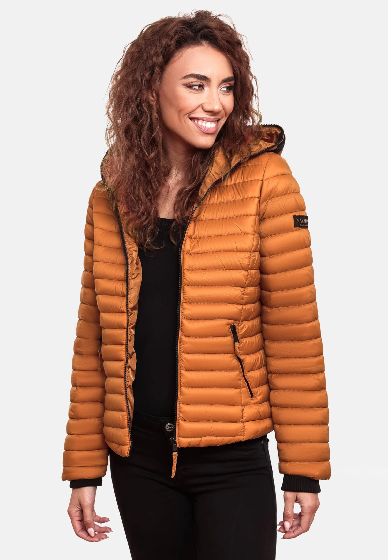 Navahoo Vestes De Mi-saison Veste Mi-saison Kimuk Femme Cognac 8 Navahoo Vestes De Mi-saison Veste Mi-saison Kimuk Femme Cognac – Image 8