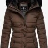 Navahoo Vestes Dhiver Veste D’hiver Milianaa Femme Chocolat