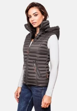 Navahoo Vestes Sans Manches Gilet Shadaa Femme Anthracite 13 Navahoo Vestes Sans Manches Gilet Shadaa Femme Anthracite -Navahoo 780211da5952177100f0aec323dc27df