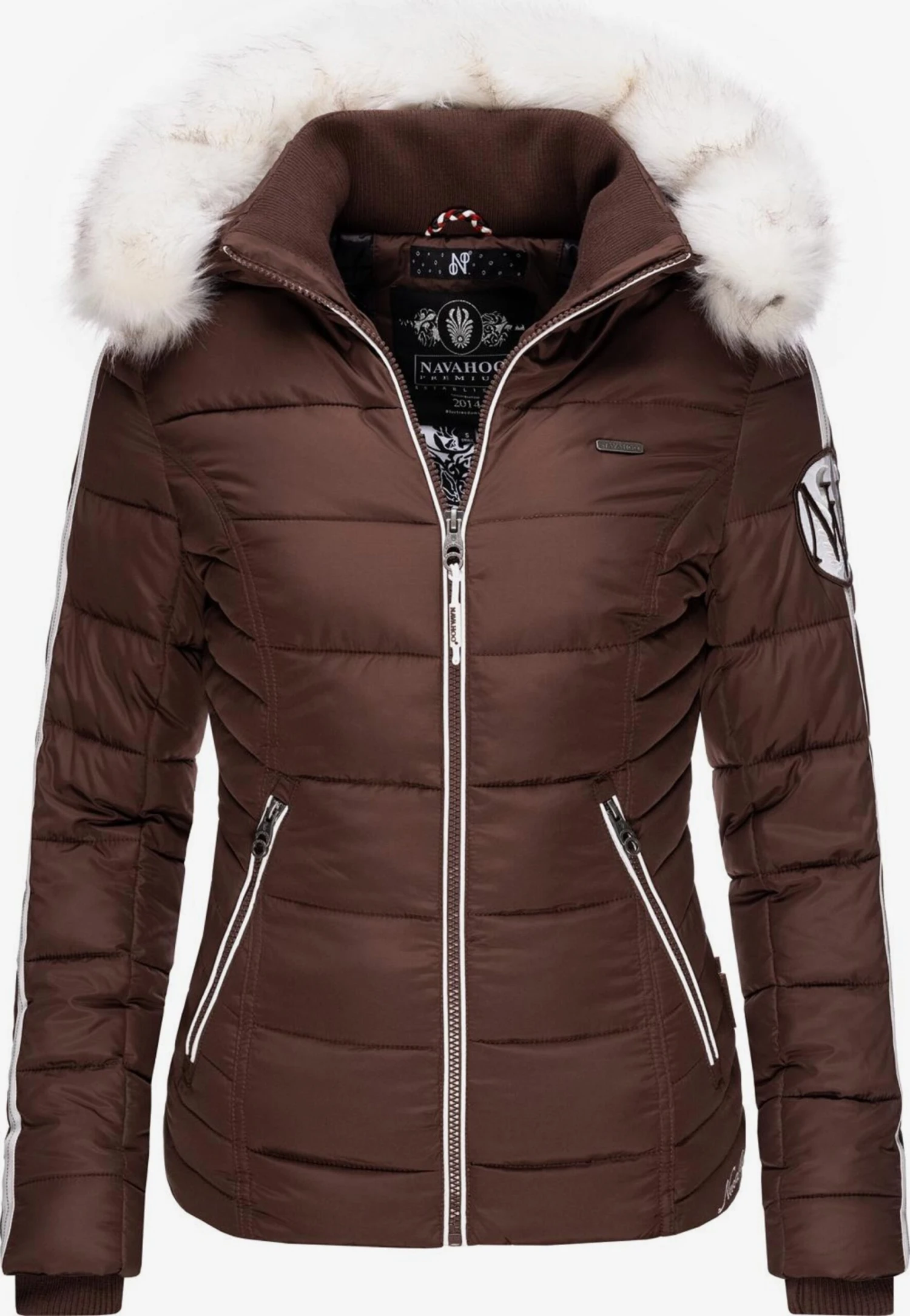 Navahoo Vestes Dhiver Veste D’hiver Khingaas Femme Marron Châtaigne 1 Navahoo Vestes Dhiver Veste D’hiver Khingaas Femme Marron Châtaigne