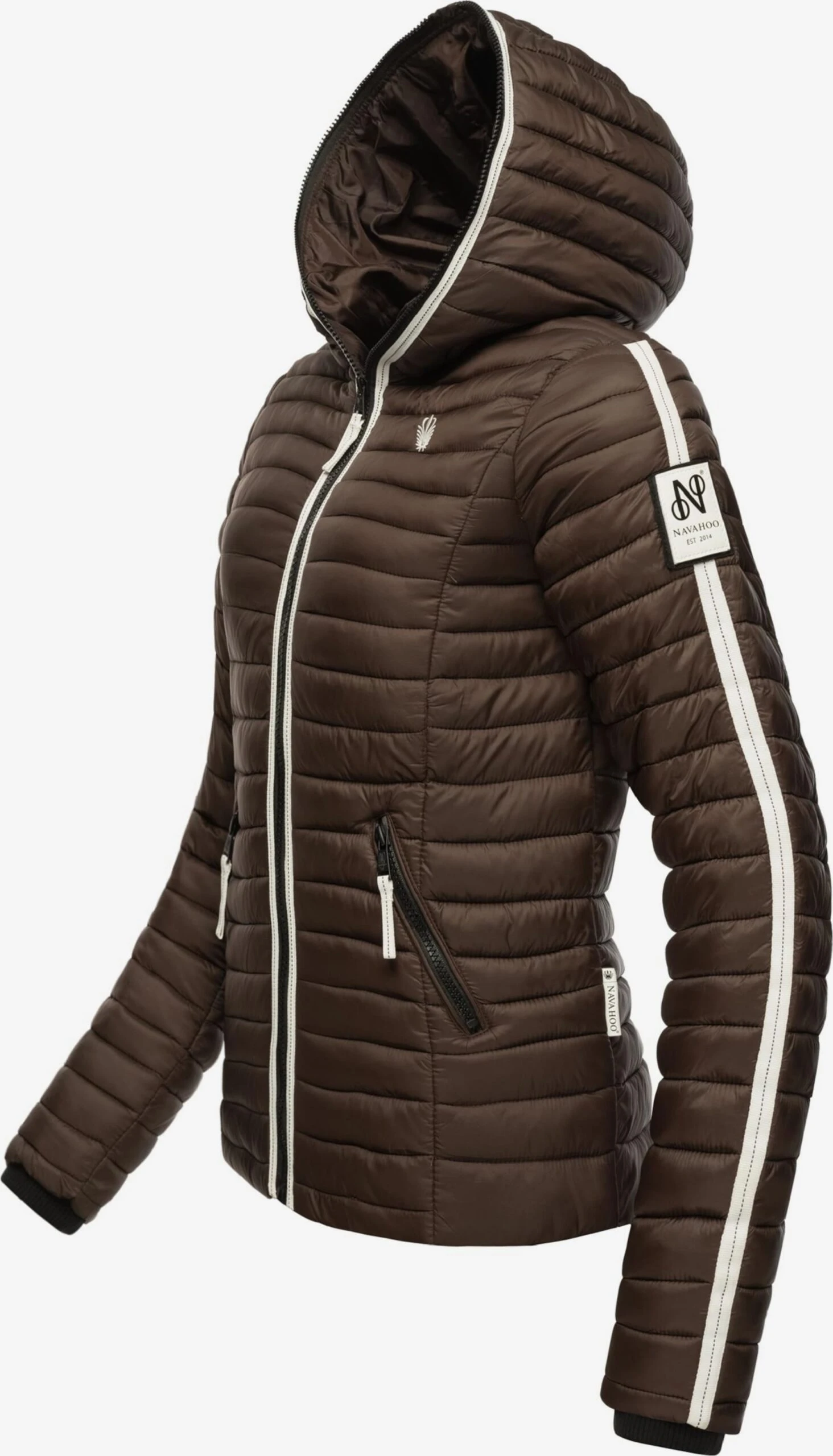 Navahoo Vestes De Mi-saison Veste Mi-saison Kimuk Femme Chocolat 2 Navahoo Vestes De Mi-saison Veste Mi-saison Kimuk Femme Chocolat – Image 2