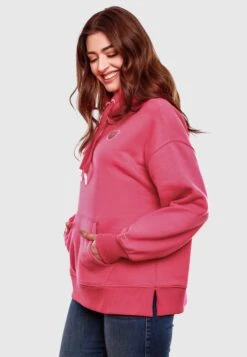 Navahoo Sweats à Capuche Sweat-shirt Goldfee Femme Rose -Navahoo 7a4845105d8df50442971f38a5b71676