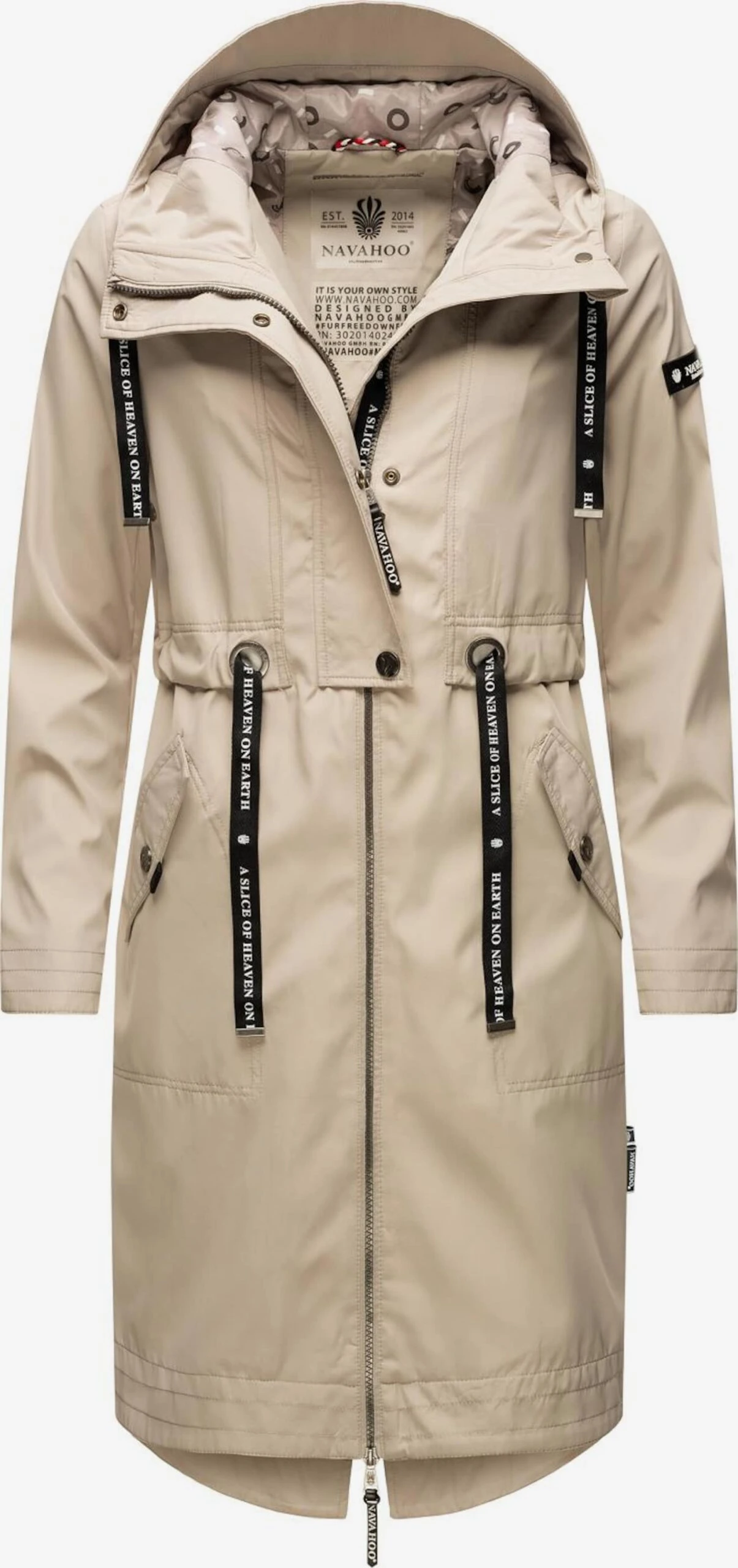Navahoo Parkas Parka Mi-saison Josinaa Femme Beige 1 Navahoo Parkas Parka Mi-saison Josinaa Femme Beige