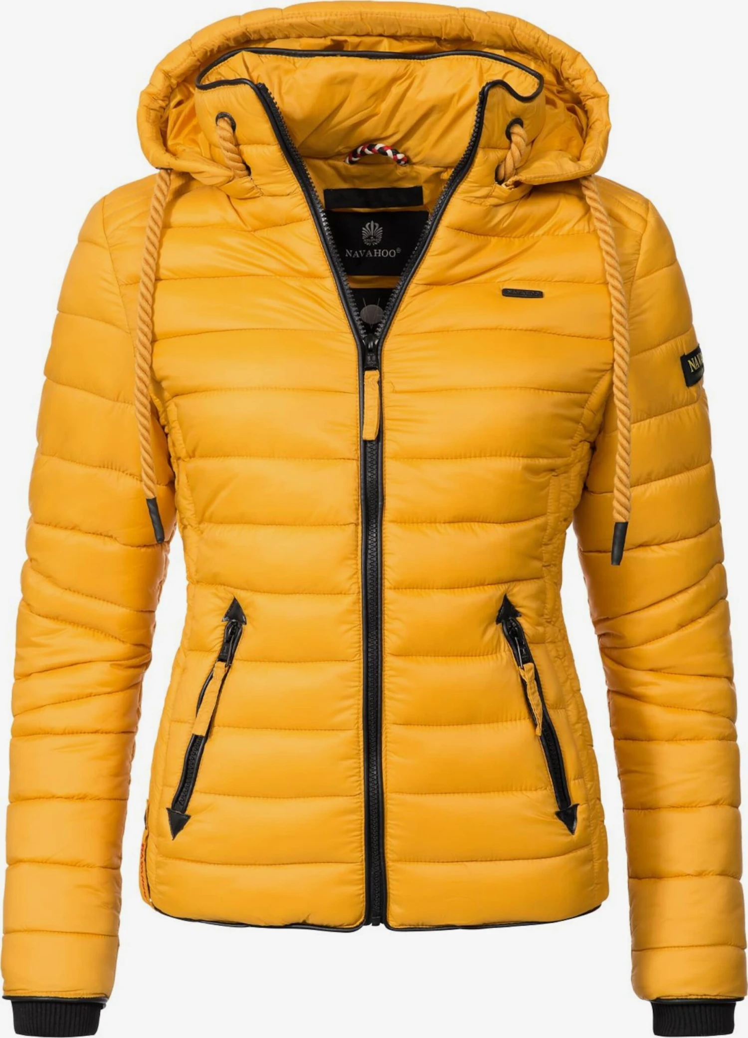 Navahoo Vestes De Mi-saison Veste Mi-saison Lulana Femme Jaune 1 Navahoo Vestes De Mi-saison Veste Mi-saison Lulana Femme Jaune