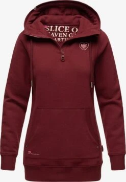 Navahoo Sweats à Capuche Sweat-shirt Zauberelfe Femme Bordeaux -Navahoo 82288d11982ebe1a54b5436ac3ced381