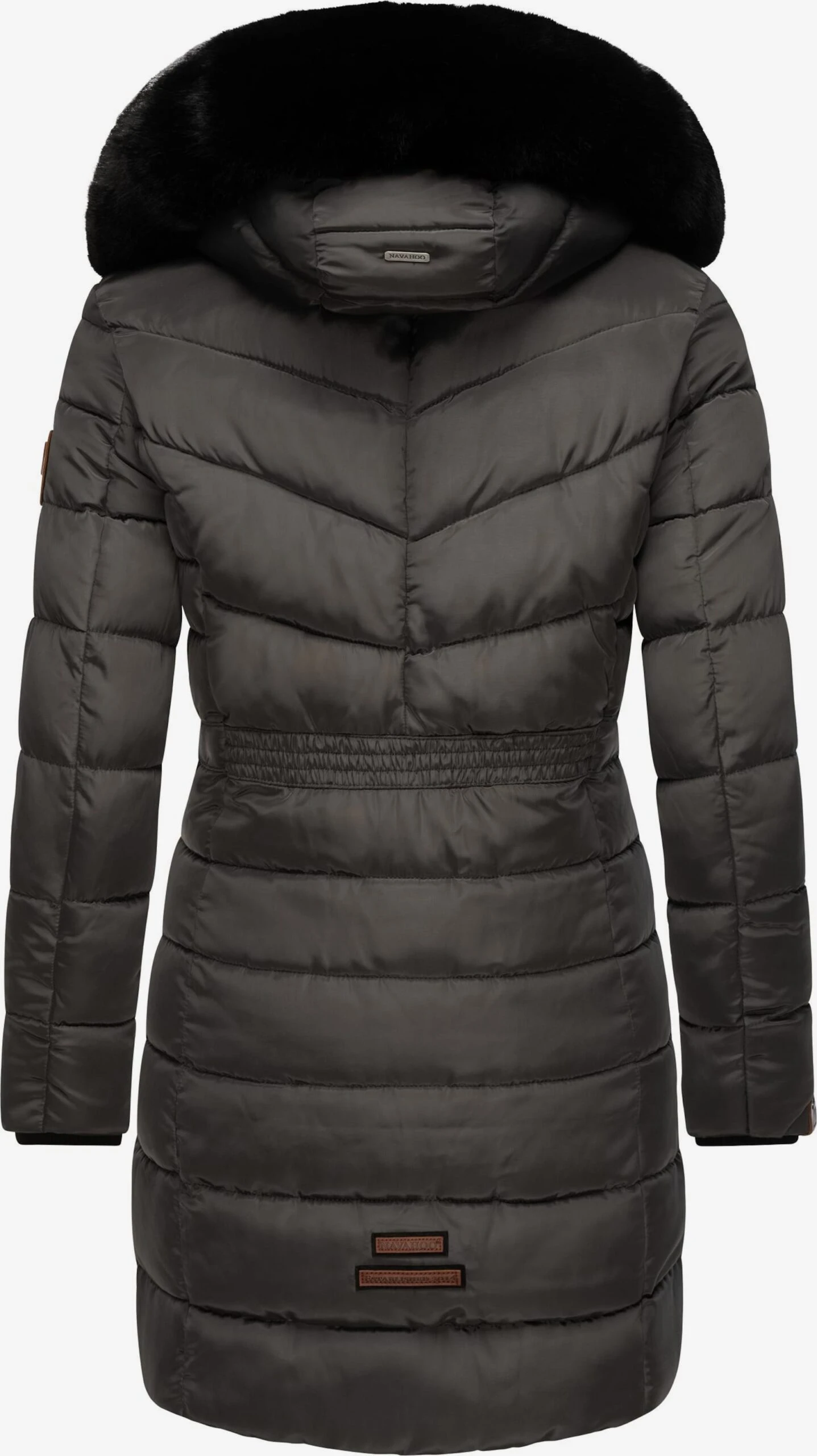 Navahoo Manteaux Dhiver Manteau D’hiver Paula Femme Anthracite 3 Navahoo Manteaux Dhiver Manteau D’hiver Paula Femme Anthracite – Image 3